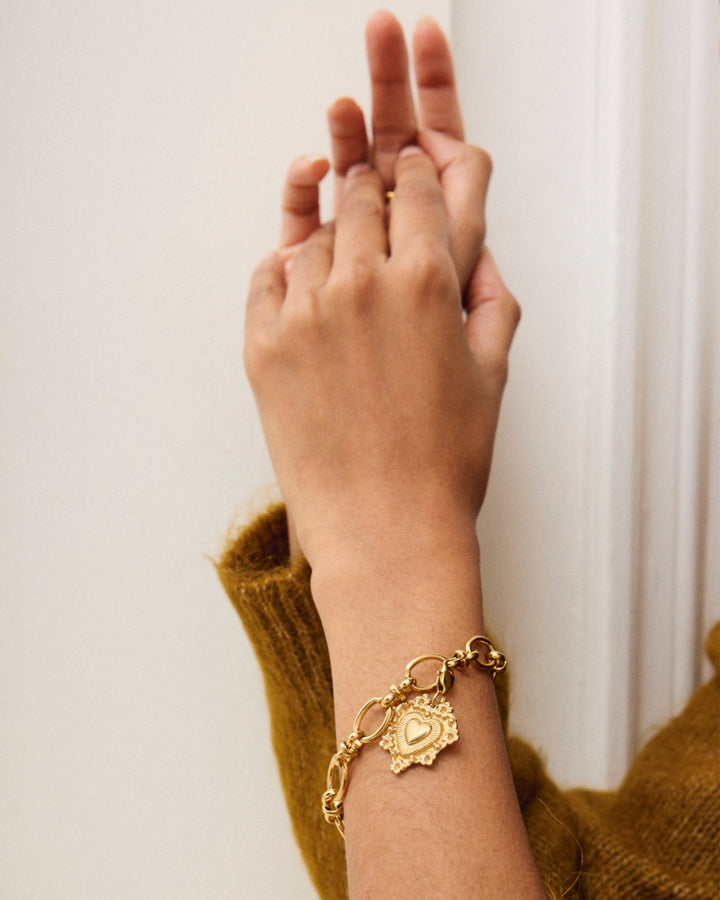 Pierrot - Bracelet &amp; Charm Set - Palas