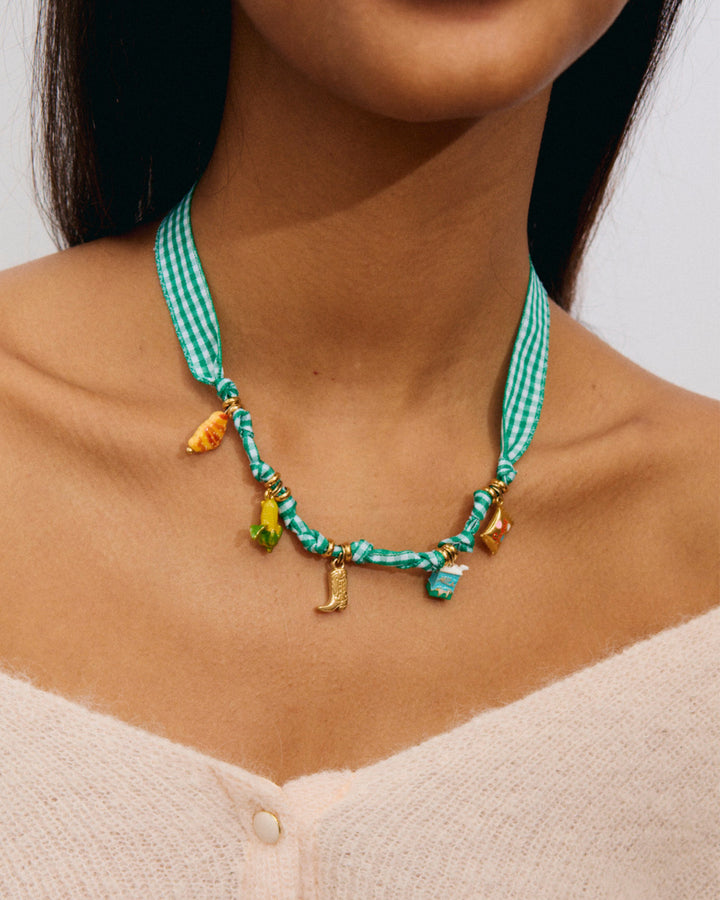Picnic - Necklace Green - Palas