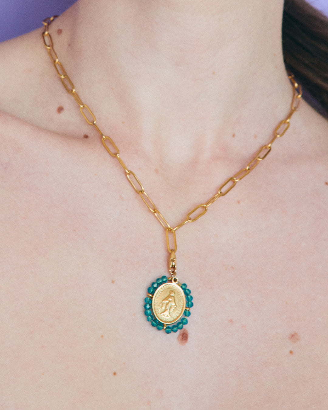 Santa Maria - Charm Cerulean Blue