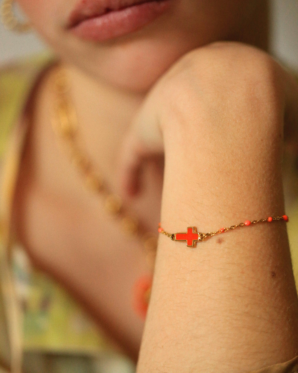 Bracelet Cruz Castelo - Orange - Palas