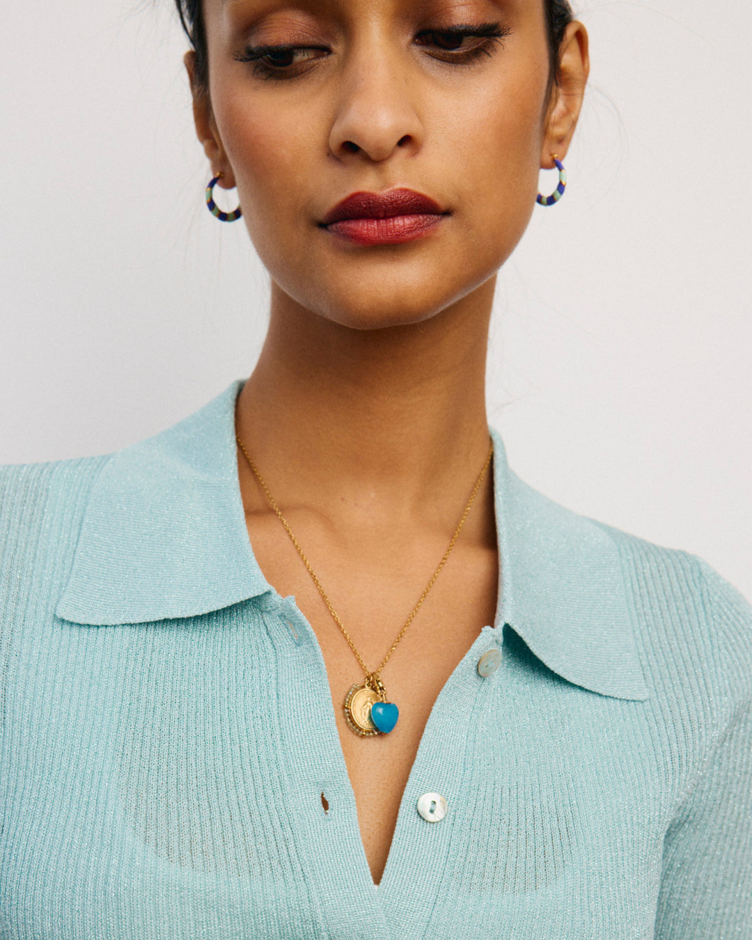 Caparica - Necklace &amp; Charm Set - Palas
