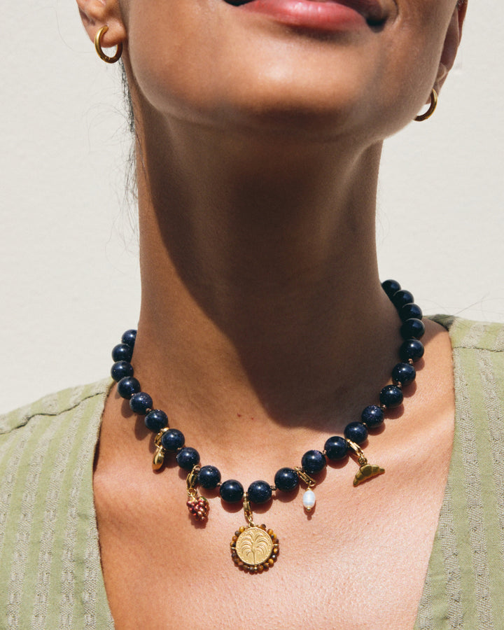 French Toast - Ensemble collier et charms