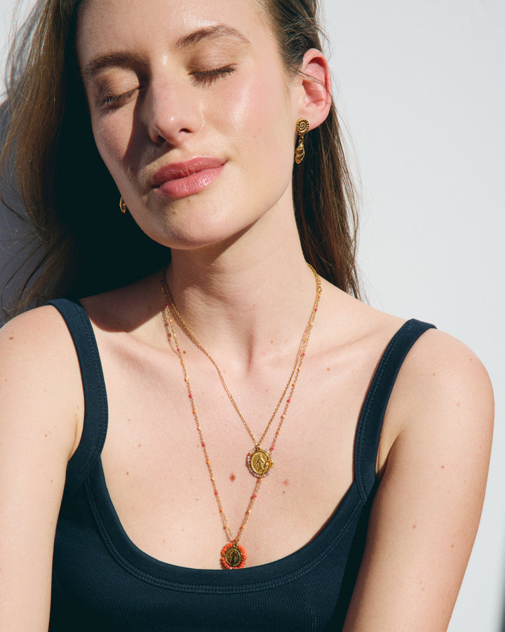 Vanille Fraise - Collier
