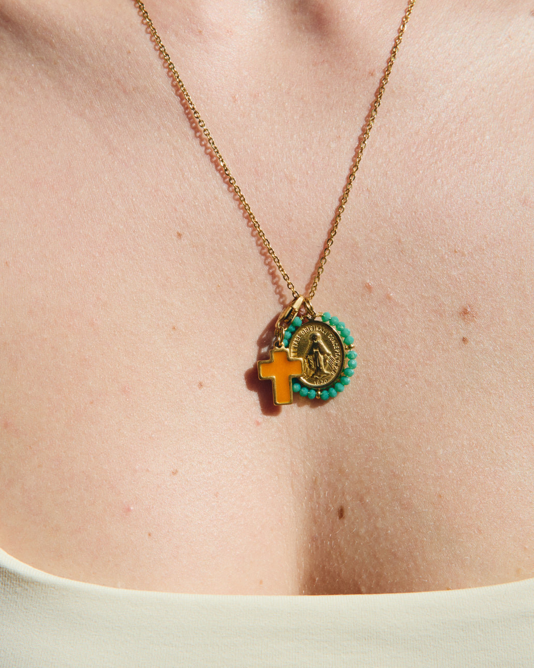 Ménilmontant - Necklace &amp; Charm Set