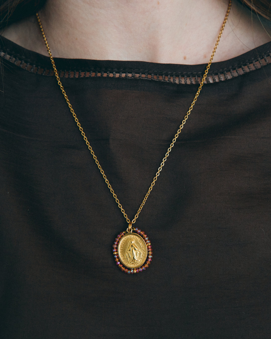 Santa Maria - Collier Shiny Orange
