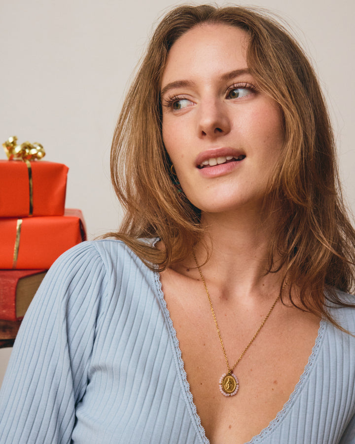 Santa Maria - Collier Misty Pink