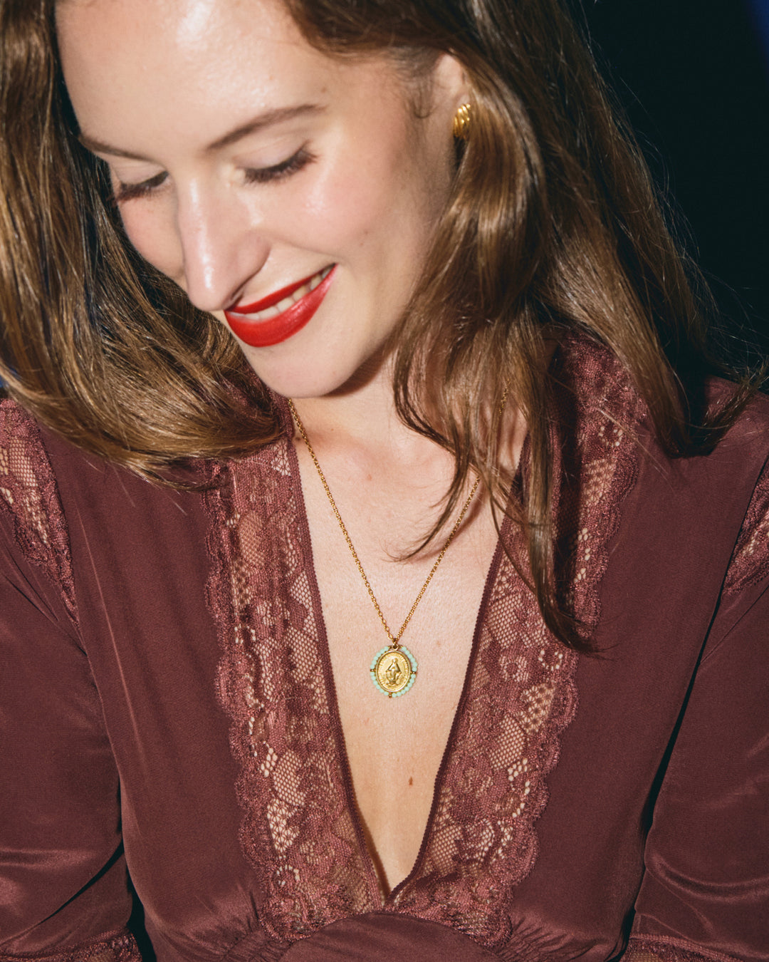 Santa Maria - Collier Opaline
