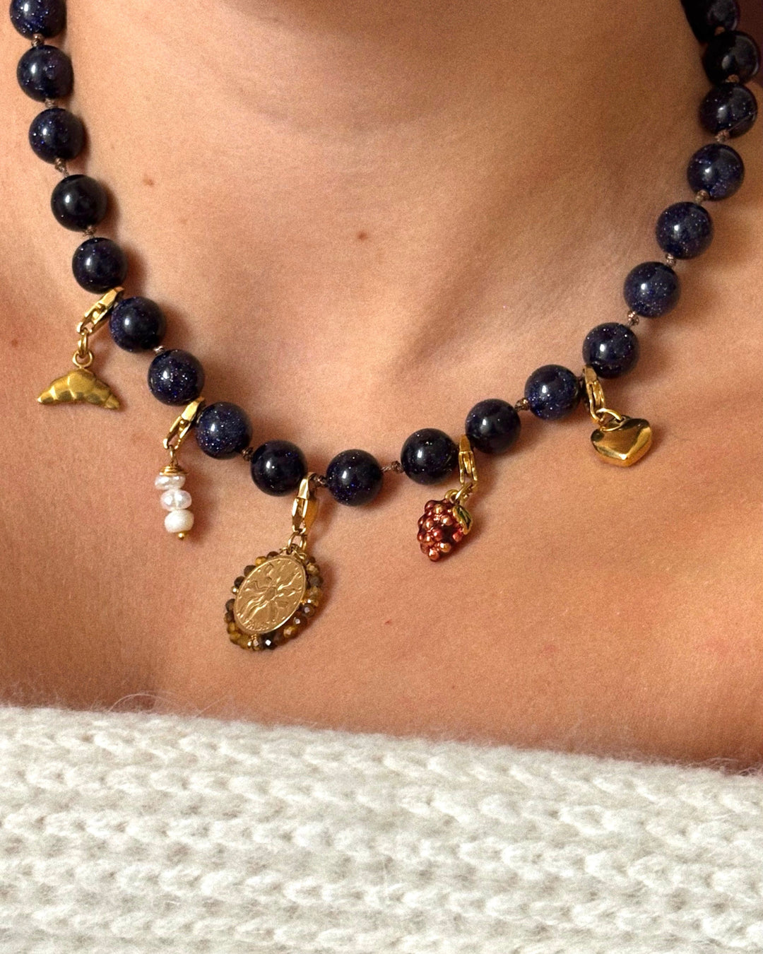 Starry Purple - Choker - Palas