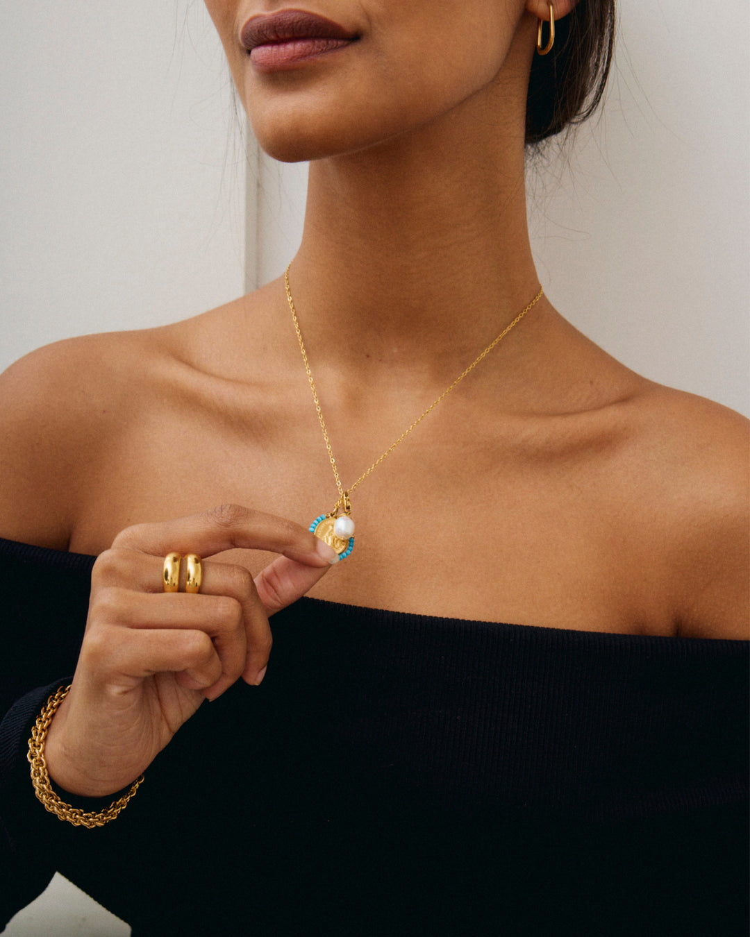 Santa Clara - Necklace &amp; Charm Set - Palas