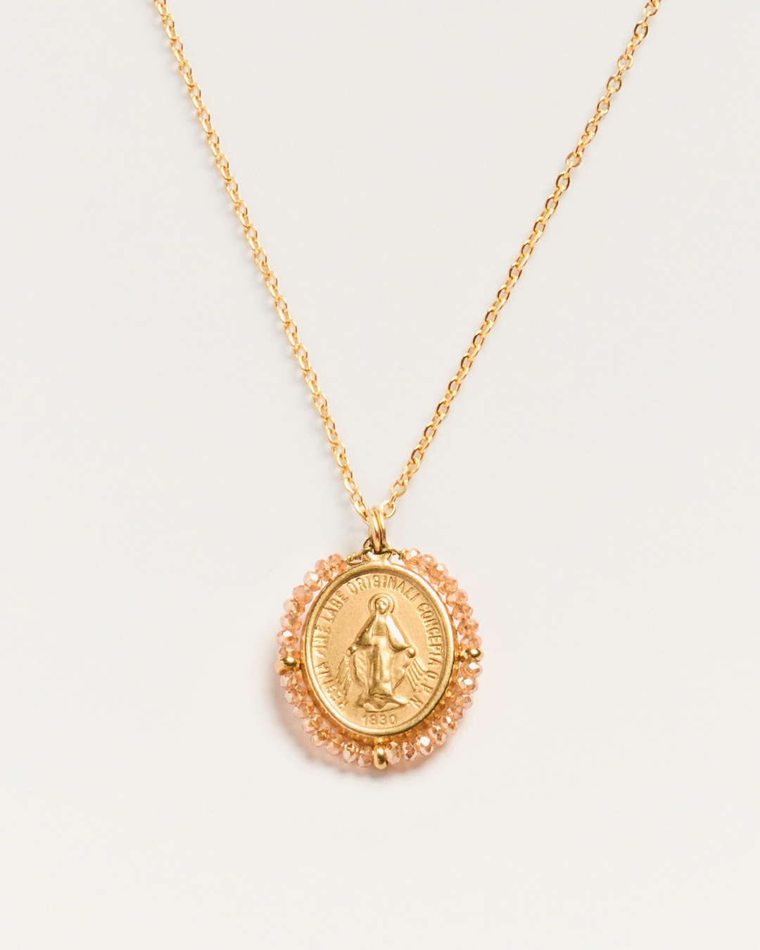 Santa Maria - Necklace Shiny Peach - Palas