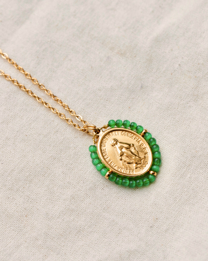 Santa Maria Precious - Necklace Leaf - Palas