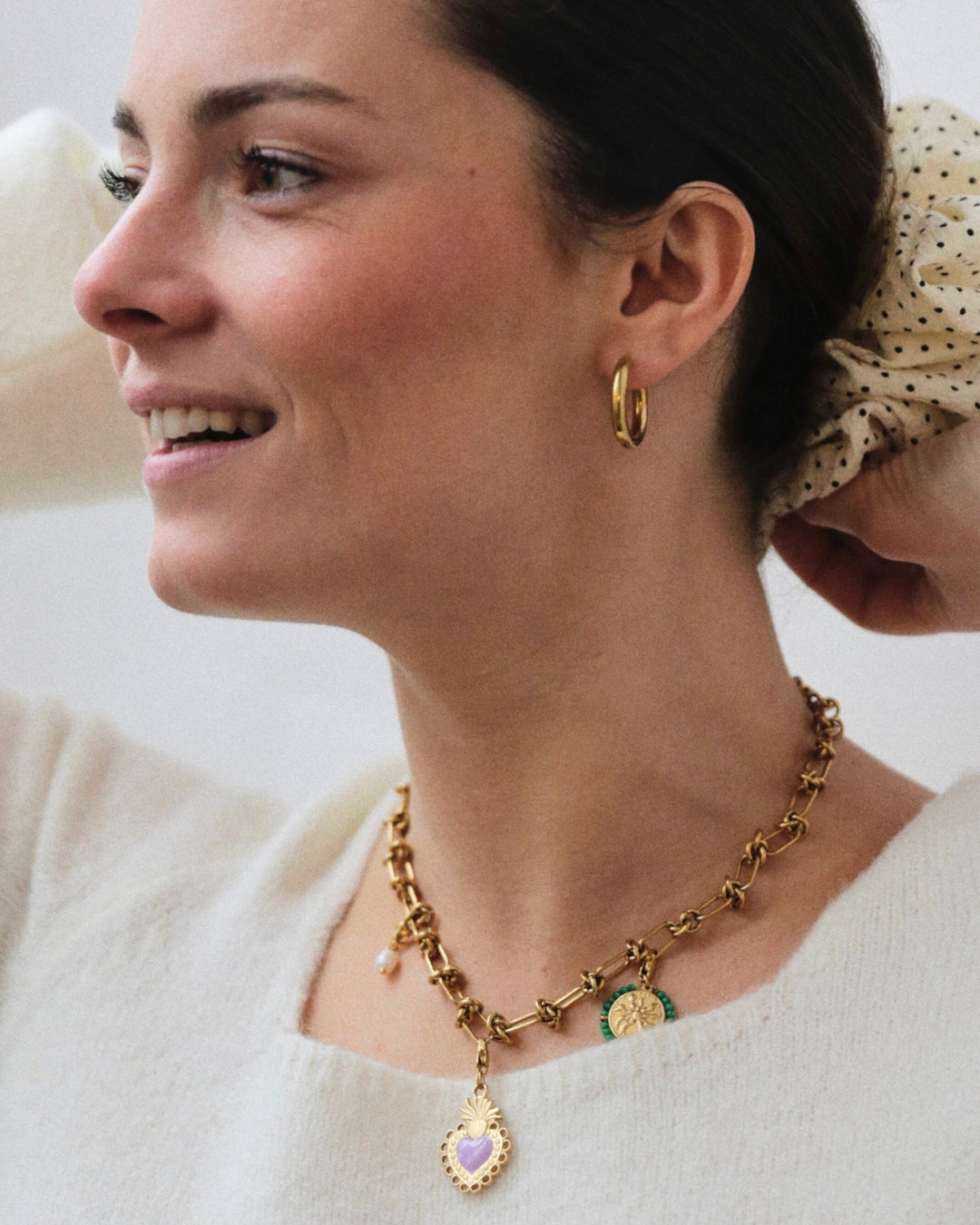 Cheri Hoop Earrings - Palas