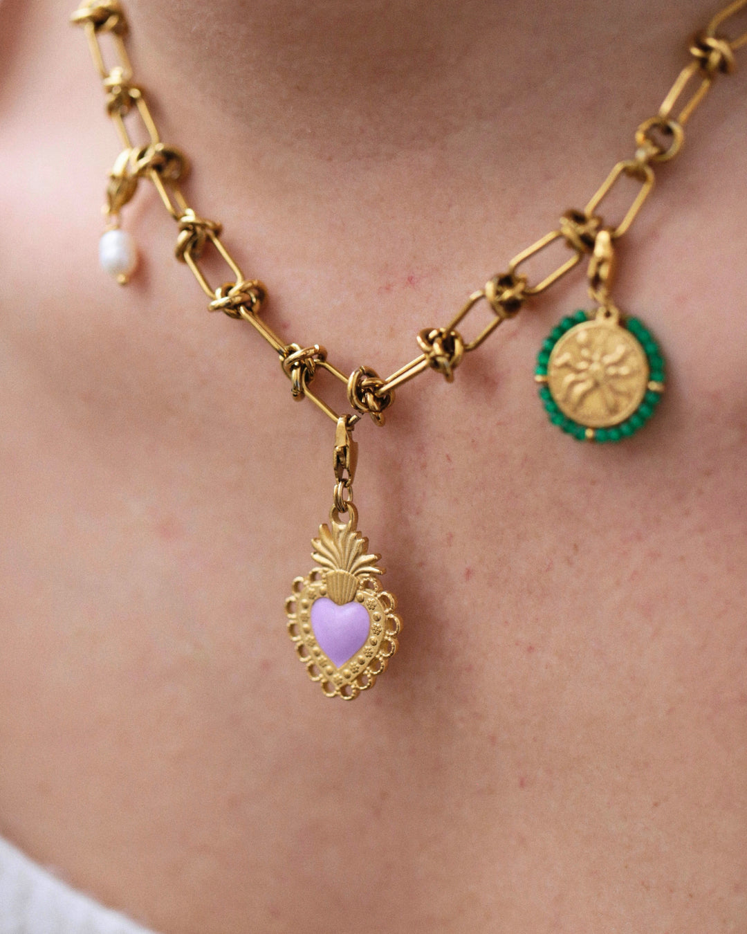 Sirena - Choker &amp; Charms Set - Palas