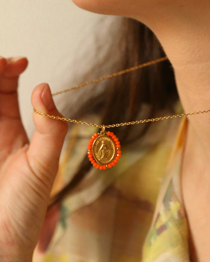 Santa Maria - Necklace Orange - Palas