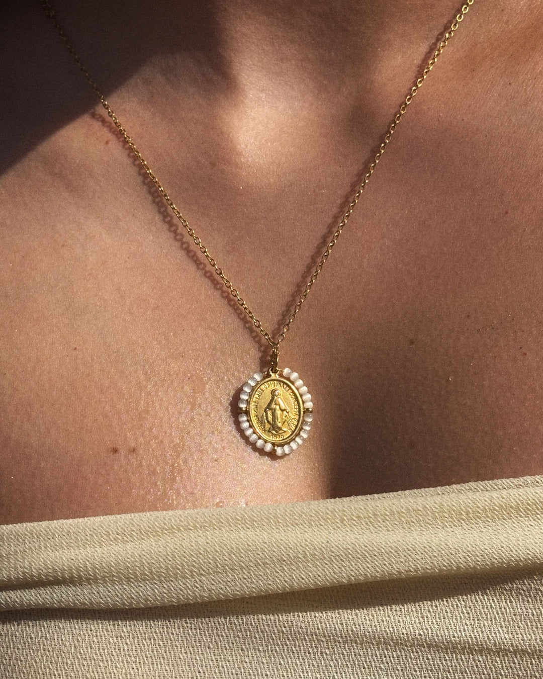 Santa Maria Precious - Necklace White - Palas