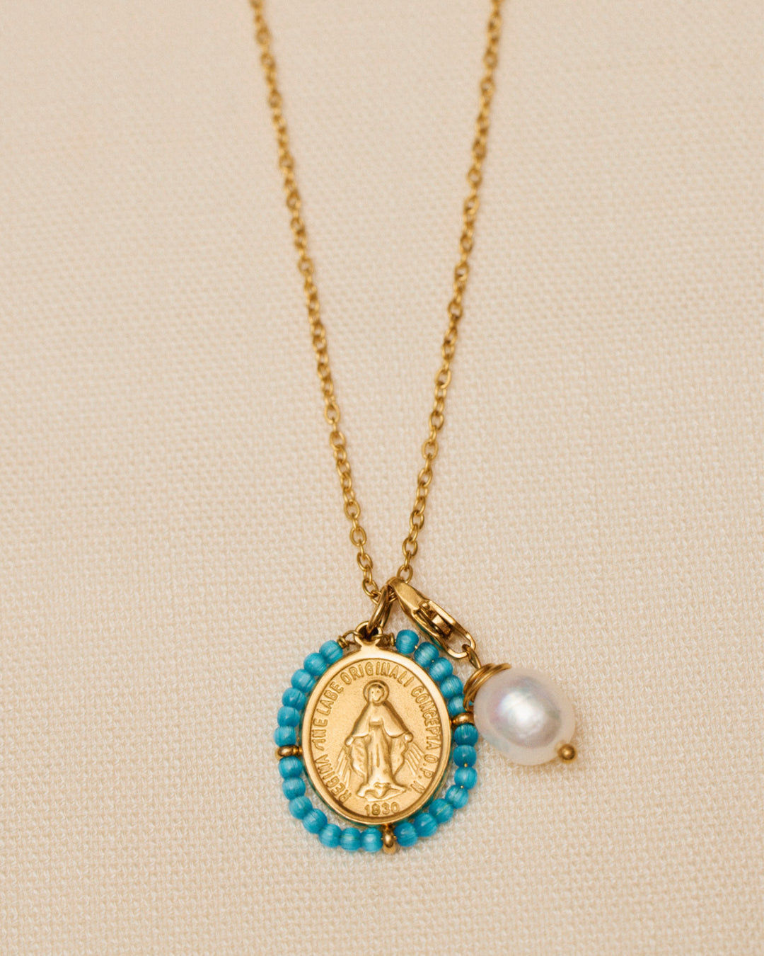 Santa Clara - Necklace &amp; Charm Set - Palas