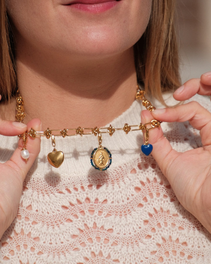 Disco Fever - Choker &amp; Charms Set - Palas