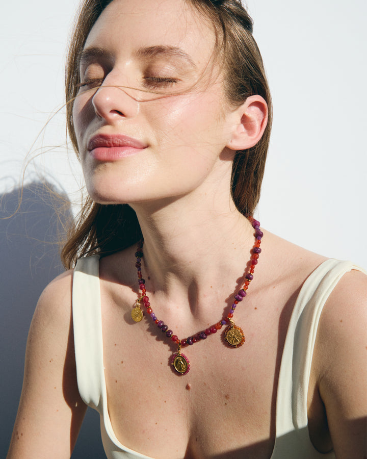 Madalena - Choker &amp; Charms Set