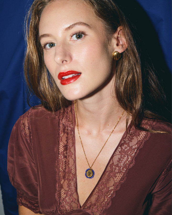 Santa Maria - Necklace Cobalt Blue