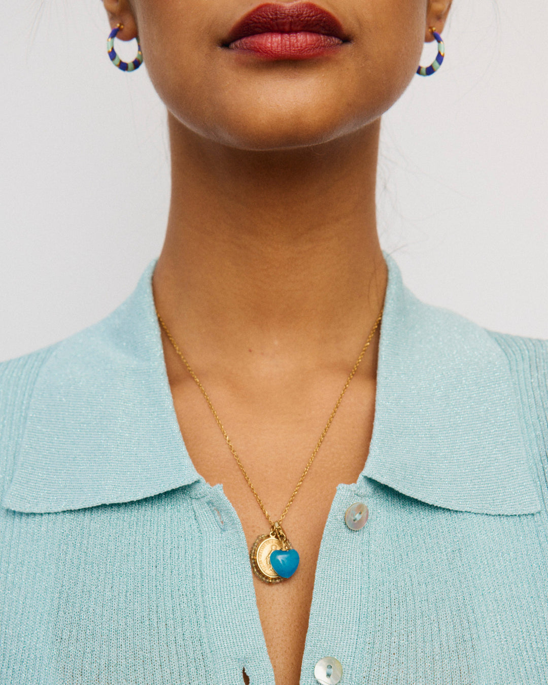 Caparica - Necklace &amp; Charm Set - Palas