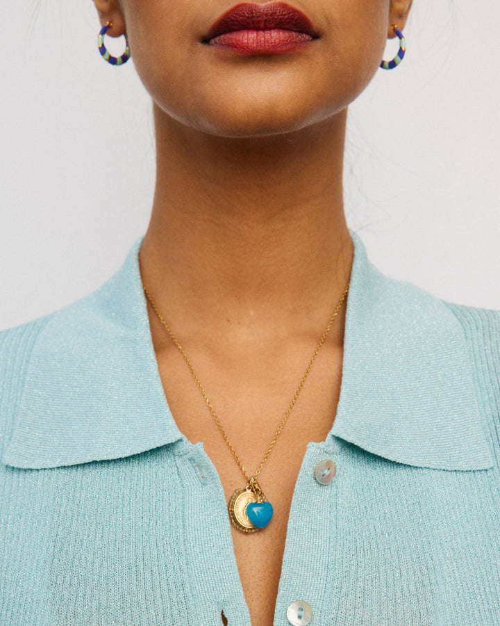 Caparica - Necklace &amp; Charm Set - Palas