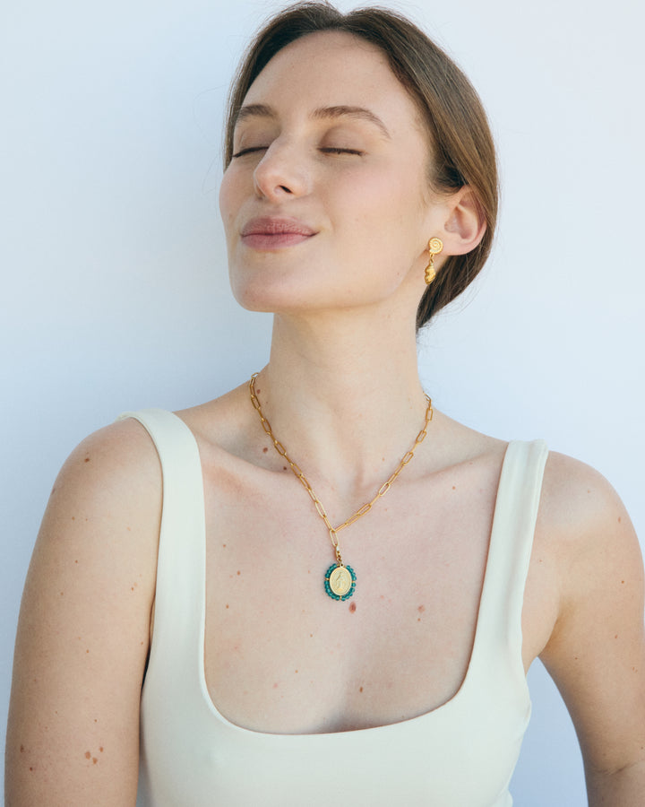 Santa Maria - Charm Cerulean Blue