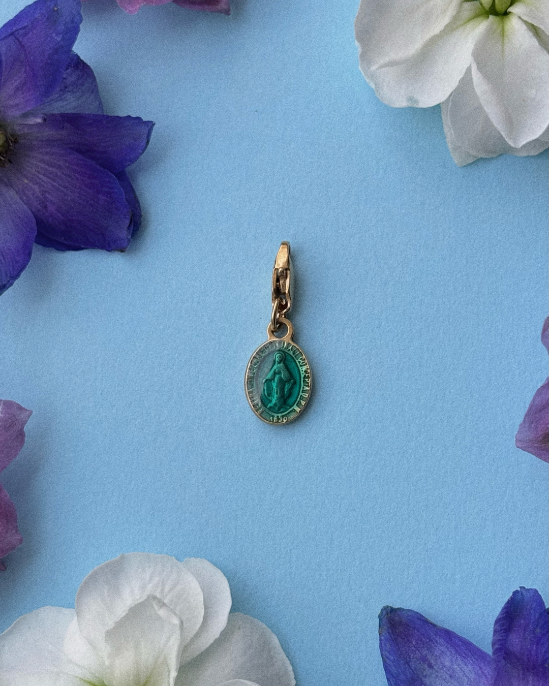 Madonne Glazed Mini - Charm Blue - Palas