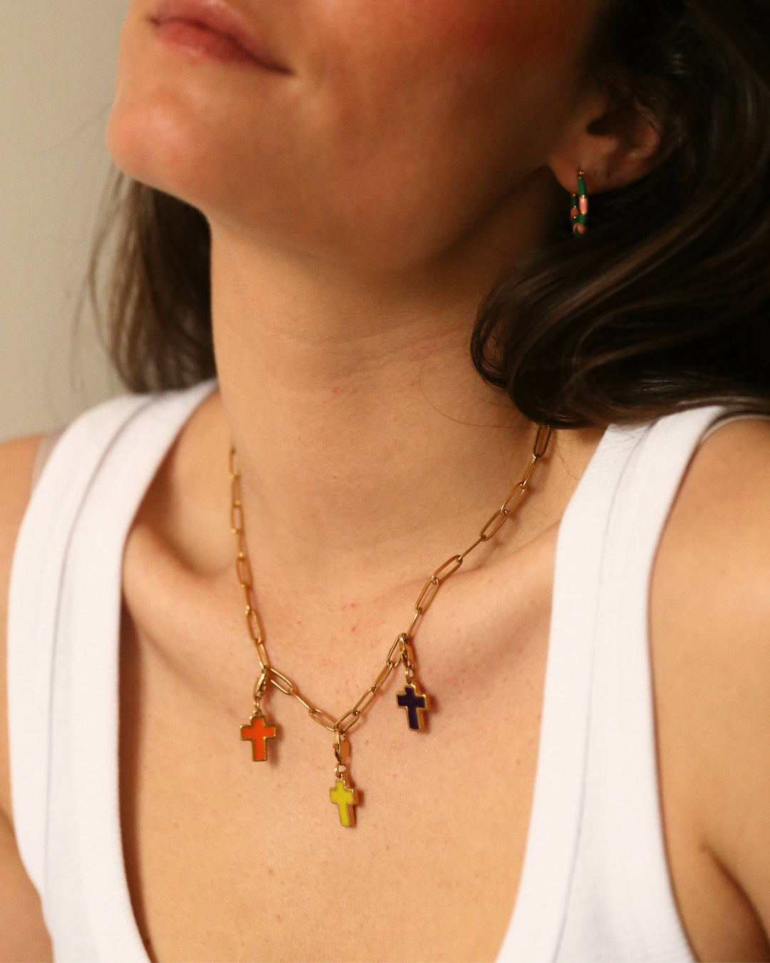 Cruz Amarelo - Charm - Palas