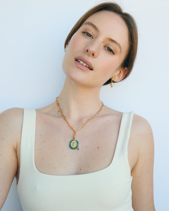 Santa Maria - Charm Cerulean Blue