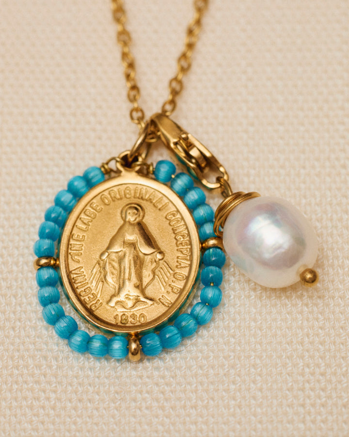 Santa Clara - Necklace &amp; Charm Set - Palas