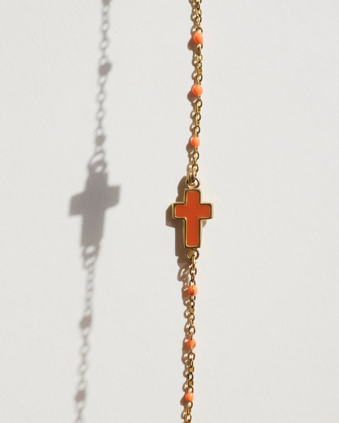 Bracelet Cruz Castelo - Orange