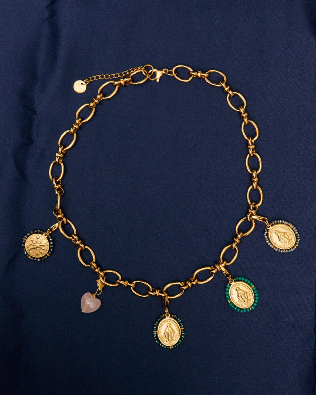 Audrey - Choker &amp; Charms Set - Palas