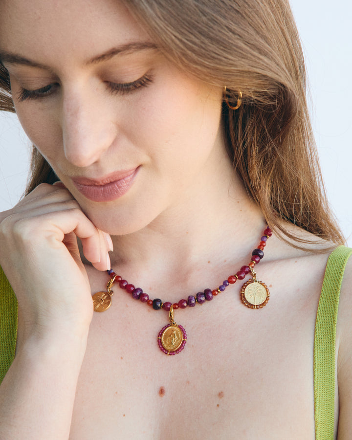 Madalena - Choker &amp; Charms Set