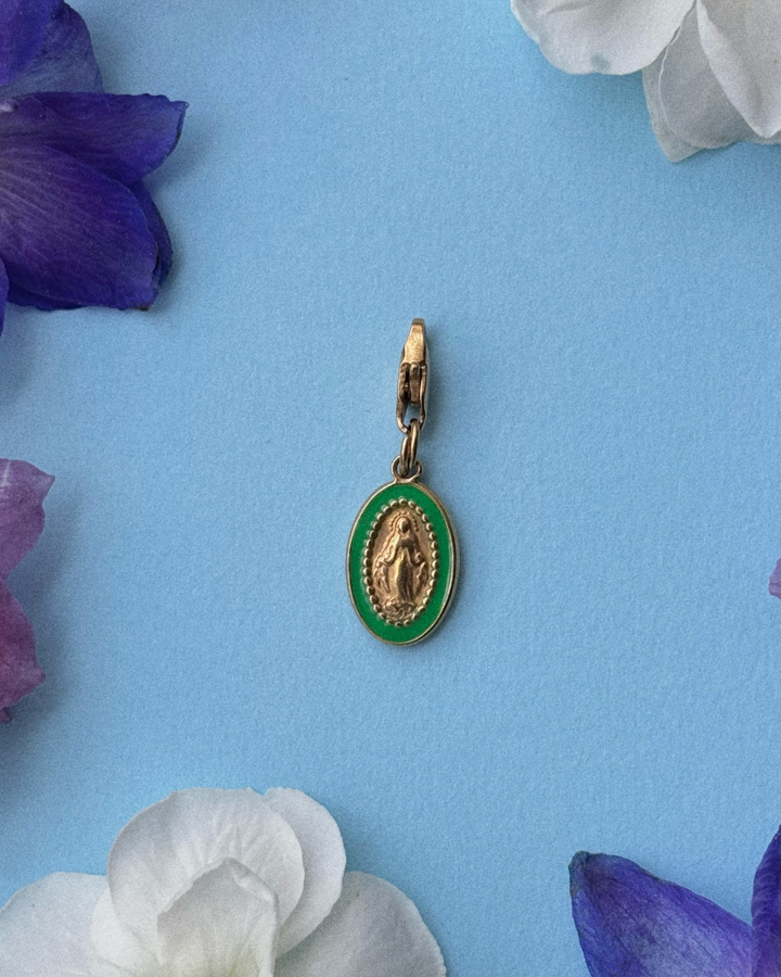 Madonne Enamelled Mini - Charm Green - Palas