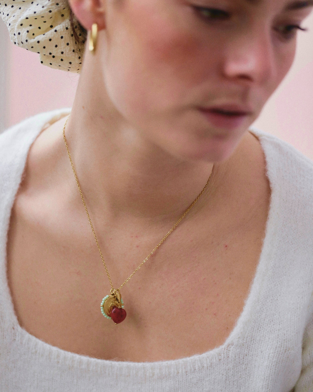 Coeur Agat - Red - Palas