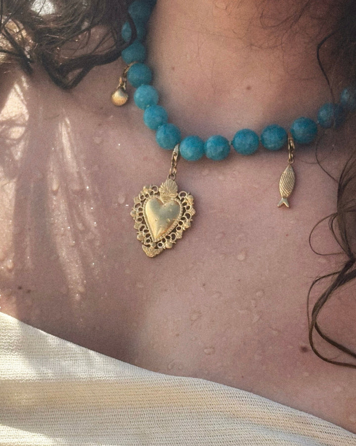 Lighthearted - Choker & Charms Set - Palas