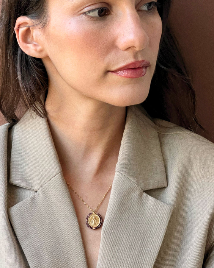 Santa Maria - Necklace Shiny Bronze - Palas