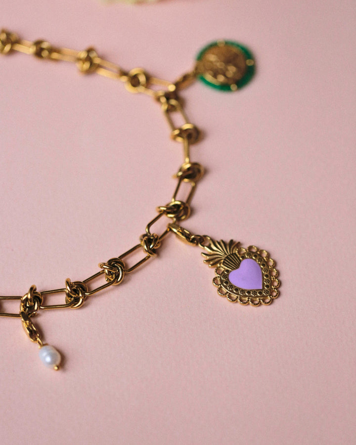 Sirena - Choker &amp; Charms Set - Palas
