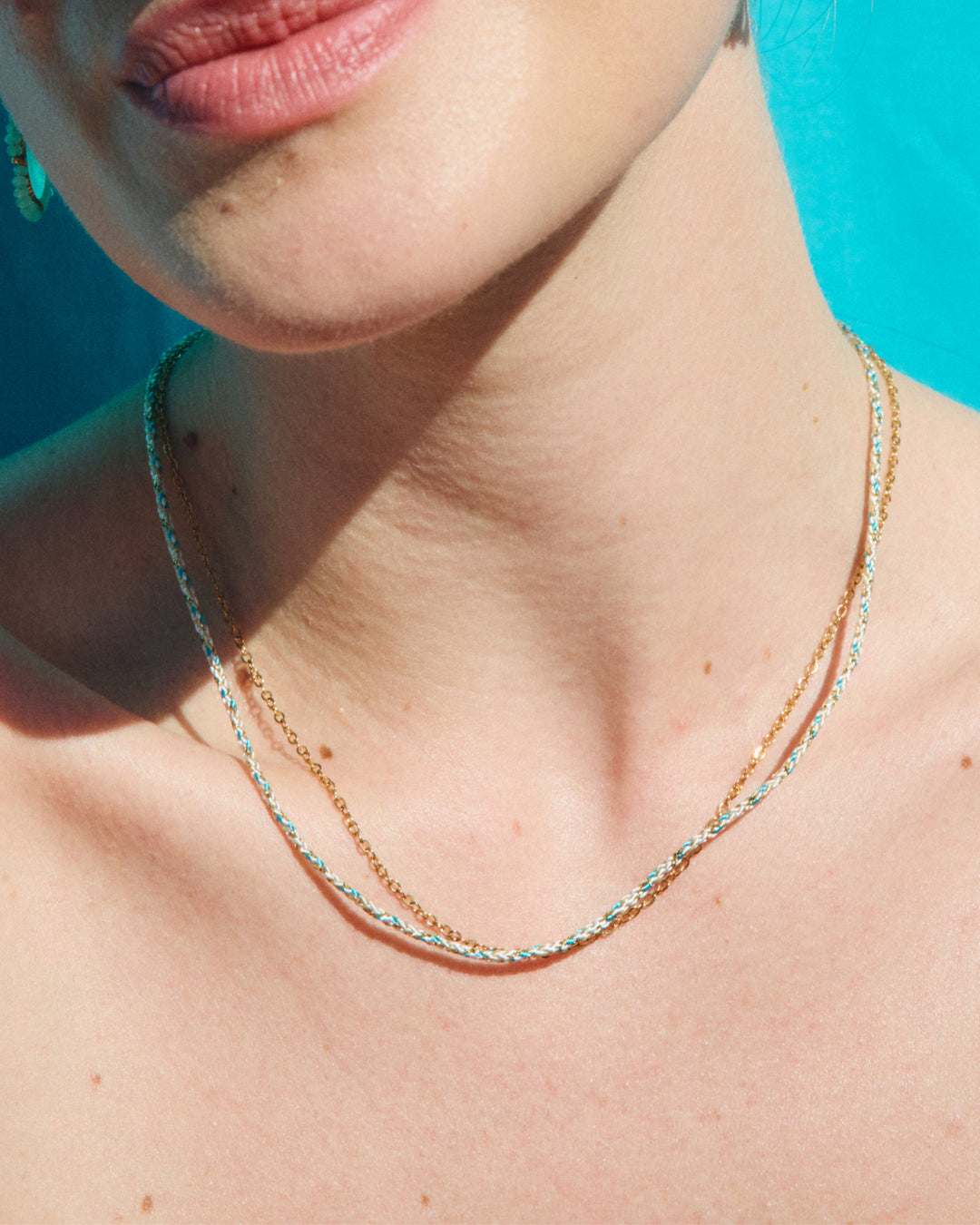 Zéphyr Choker - Aqua