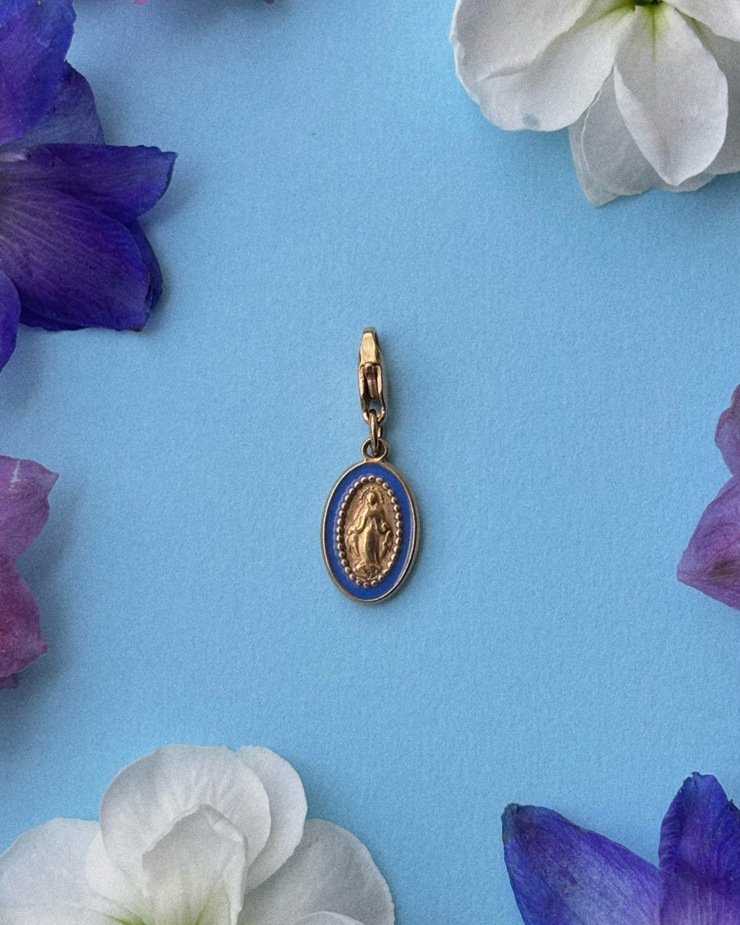 Madonne Enamelled Mini - Charm Blue - Palas