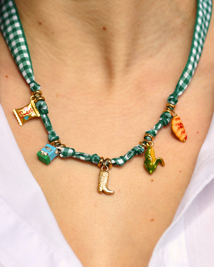 Picnic - Necklace Green - Palas