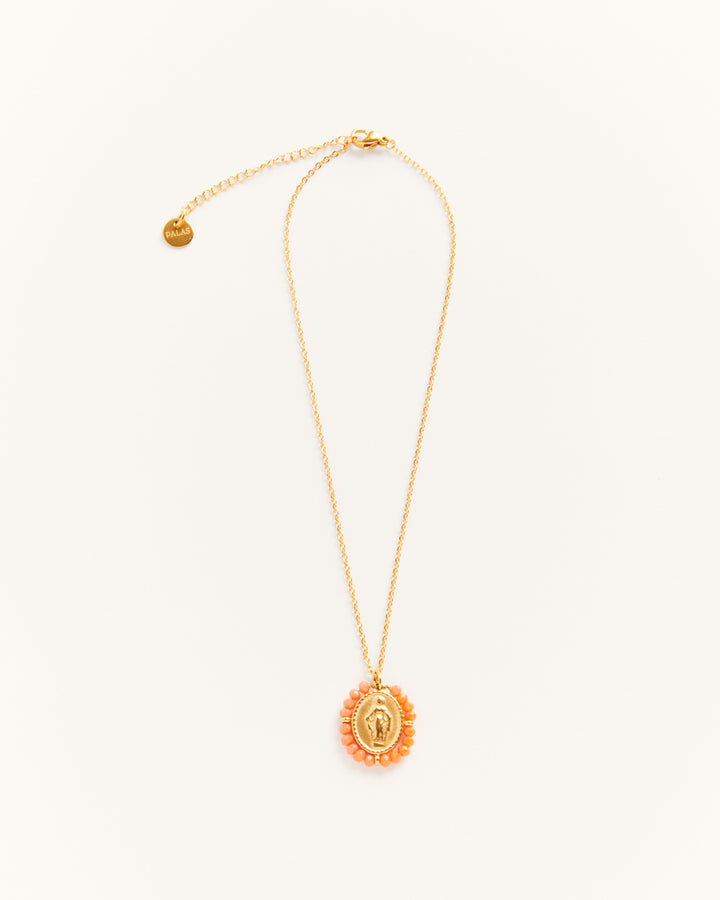 Santa Maria Kid Necklace - Coral - Palas