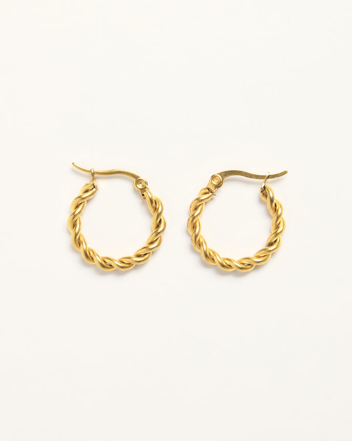 Georgette Hoop Earrings