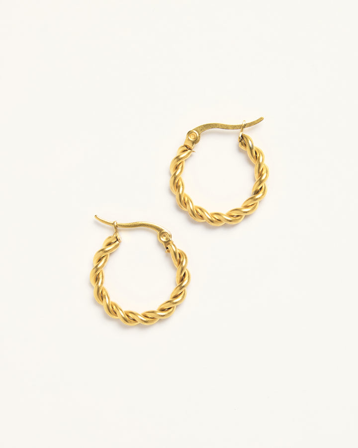 Georgette Hoop Earrings