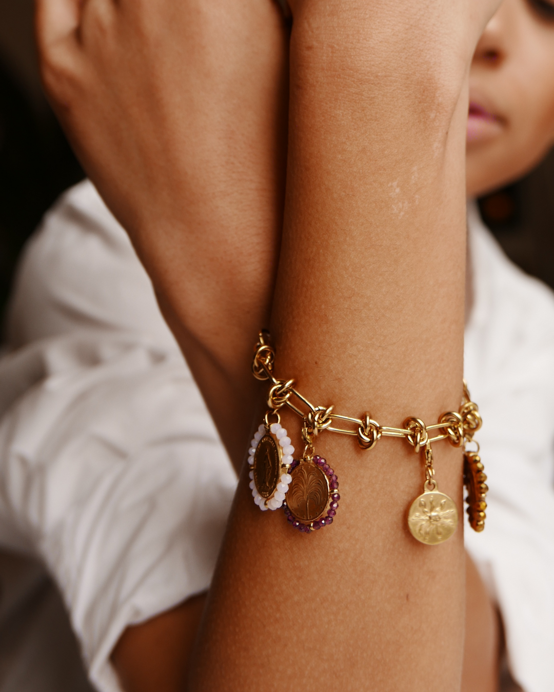 Anouk &amp; Sol Charm - Bracelet - Palas
