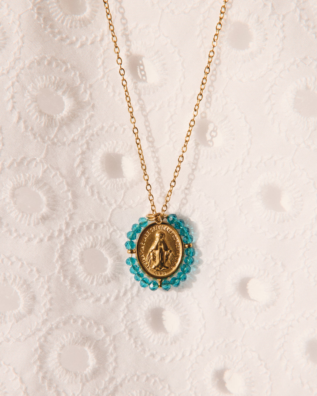 Santa Maria - Necklace Cerulean Blue