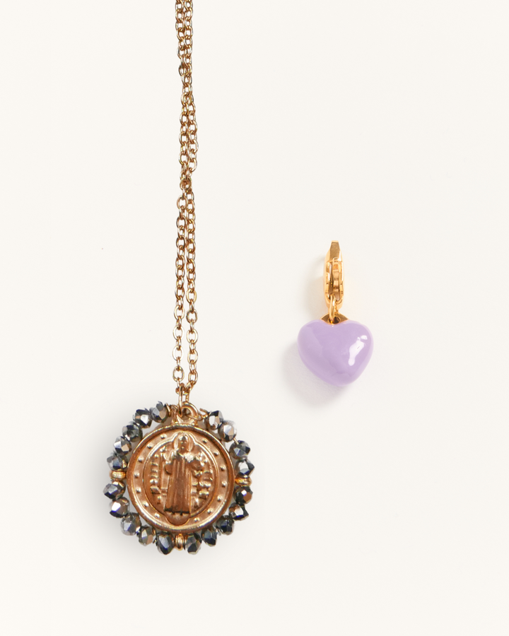 Under the moonlight - Necklace & Charm Set - Palas