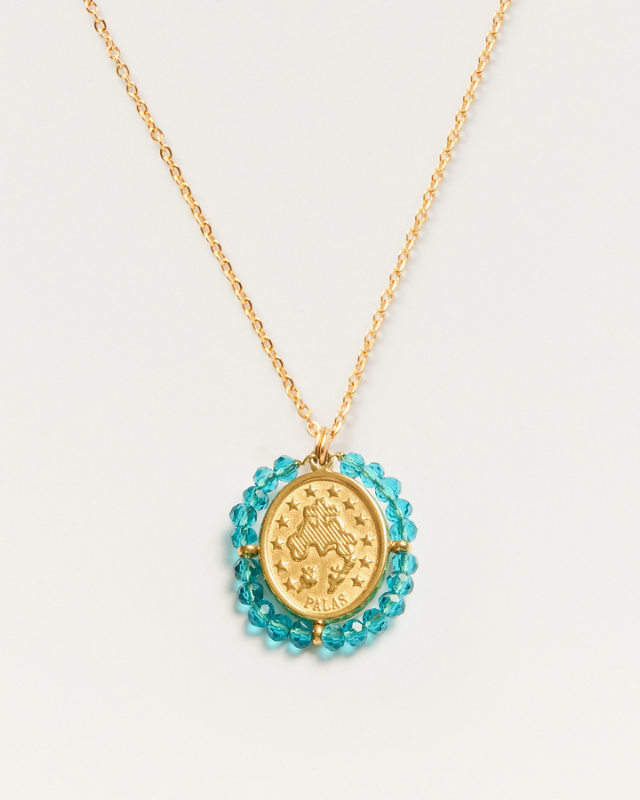 Santa Maria - Necklace Cerrulean Blue - Palas