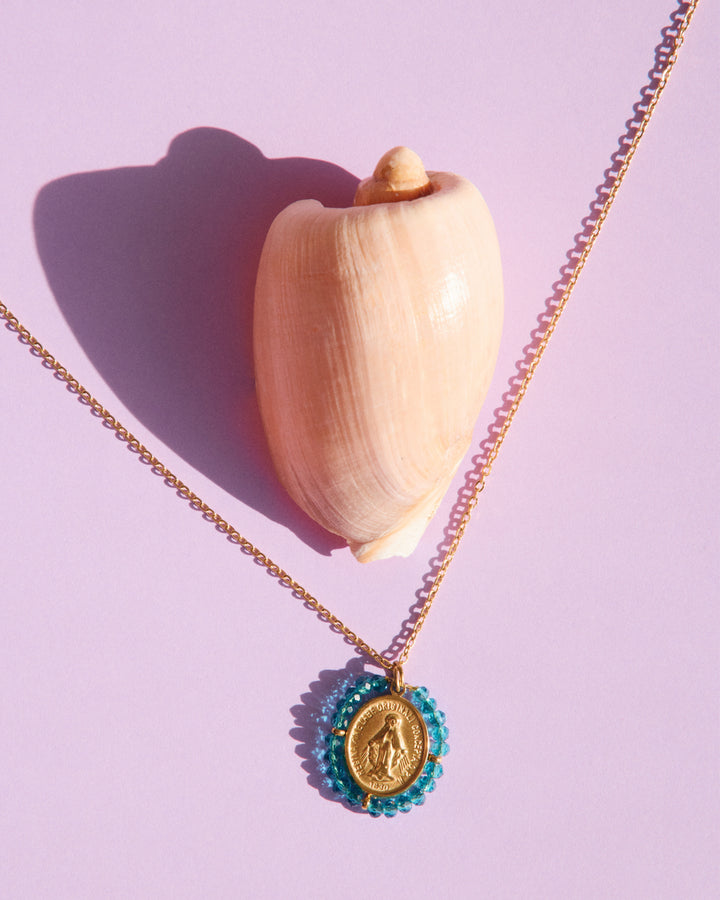 Santa Maria - Necklace Cerulean Blue