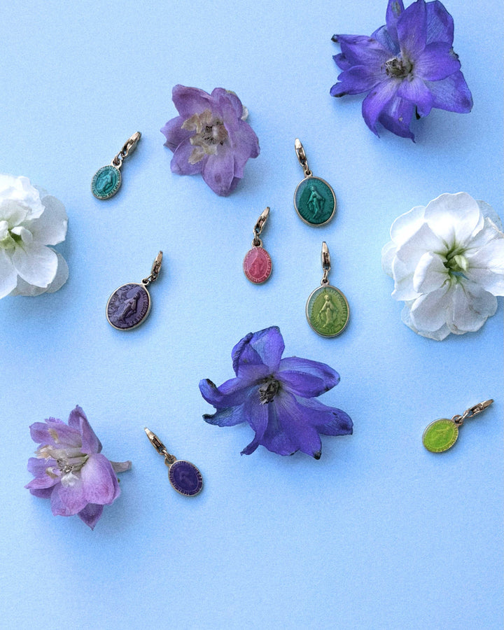 Madonne Glazed - Charm Aqua - Palas